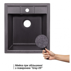 Кухонна мийка Lidz 460х515/200 GRF-13 (LIDZGRF13460515200)